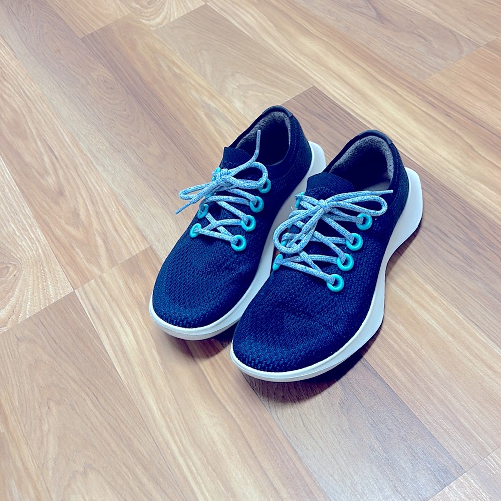 9.5 Men’s all bird shoes. Blue